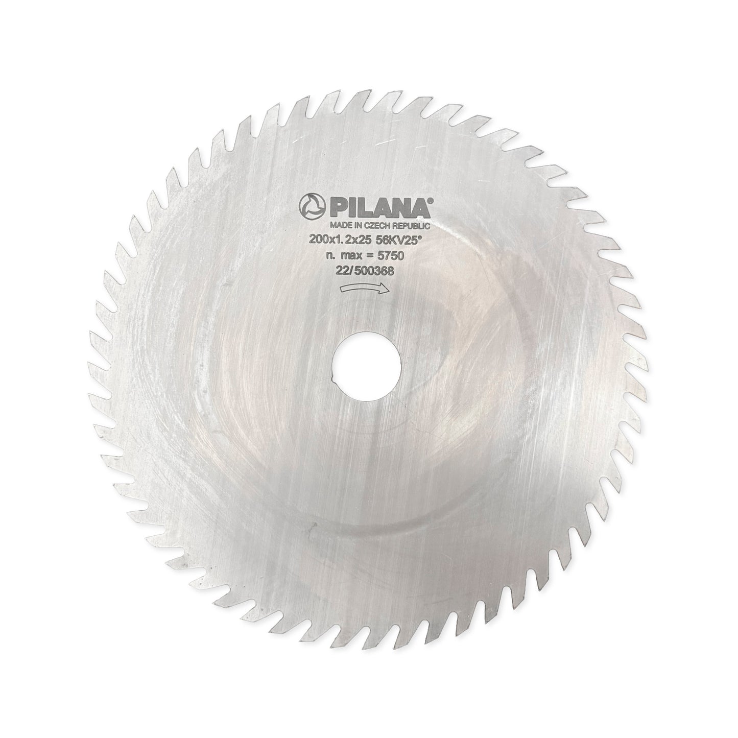 Monometal Circular Saw Blade PILANA 200x1.2x25mm, 56 Swaged Teeth