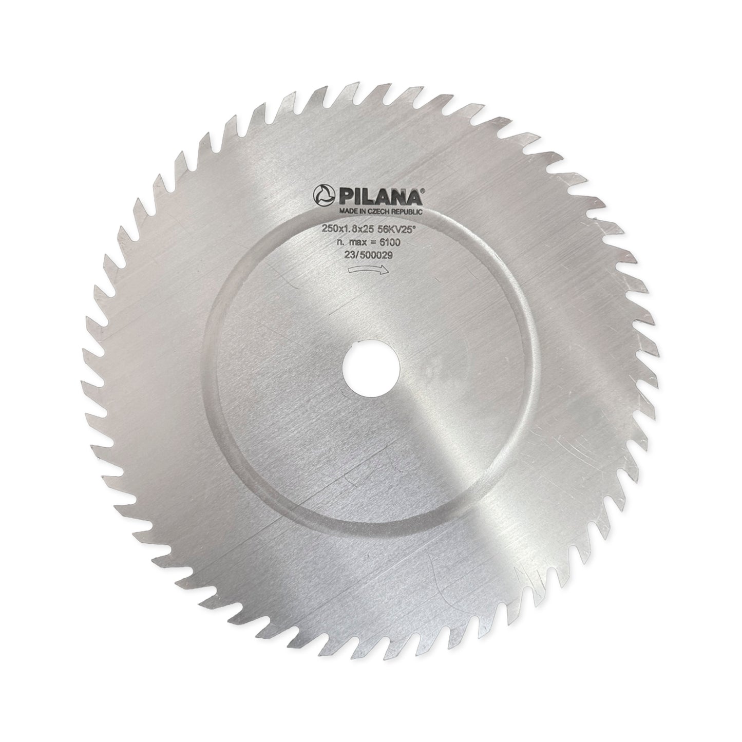 PILANA Monometal Circular Saw Blade 250x1.8x25mm, 56 Swaged Teeth