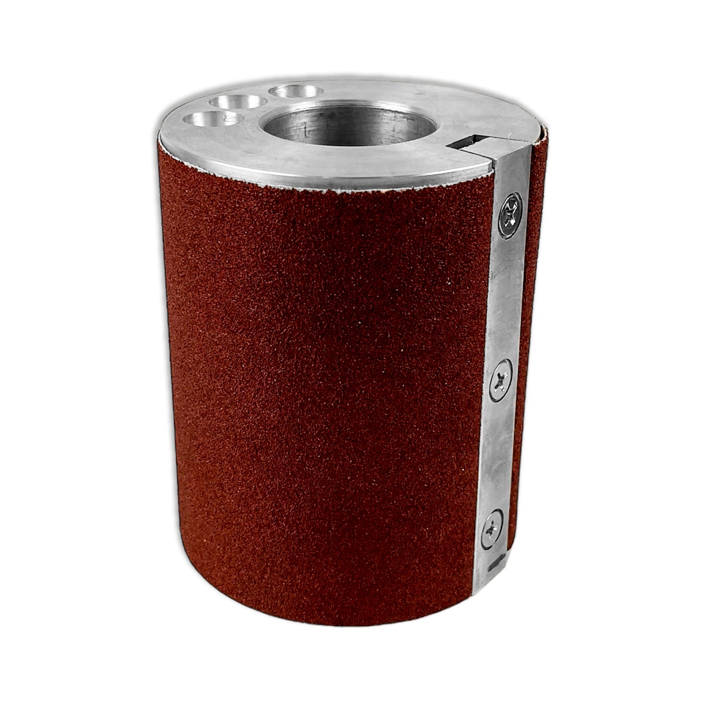 Cylindrical Sanding Drum Ø90 x 80 mm, Aluminum – Wedge System