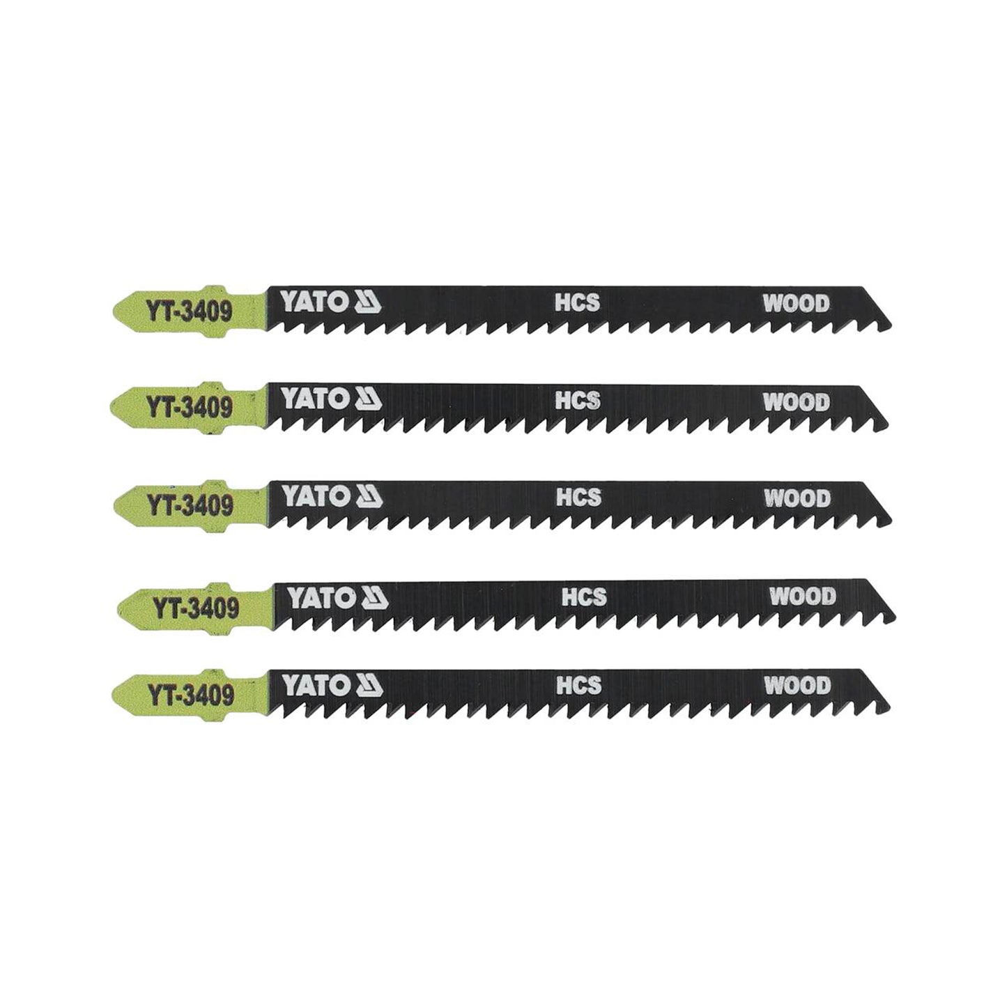 Набір із 5 полотен для лобзика 115 x 90 x 1,3 мм, 8 зубців на дюйм
