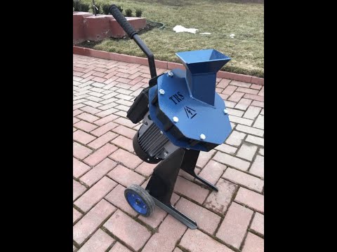 Електричний подрібнювач гілок та тирси Tirex GTR 2200 Вт 220 В