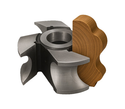 Freza cu radaius sau raza convex sau concav de rotunjire cant sau holcher de raionat 