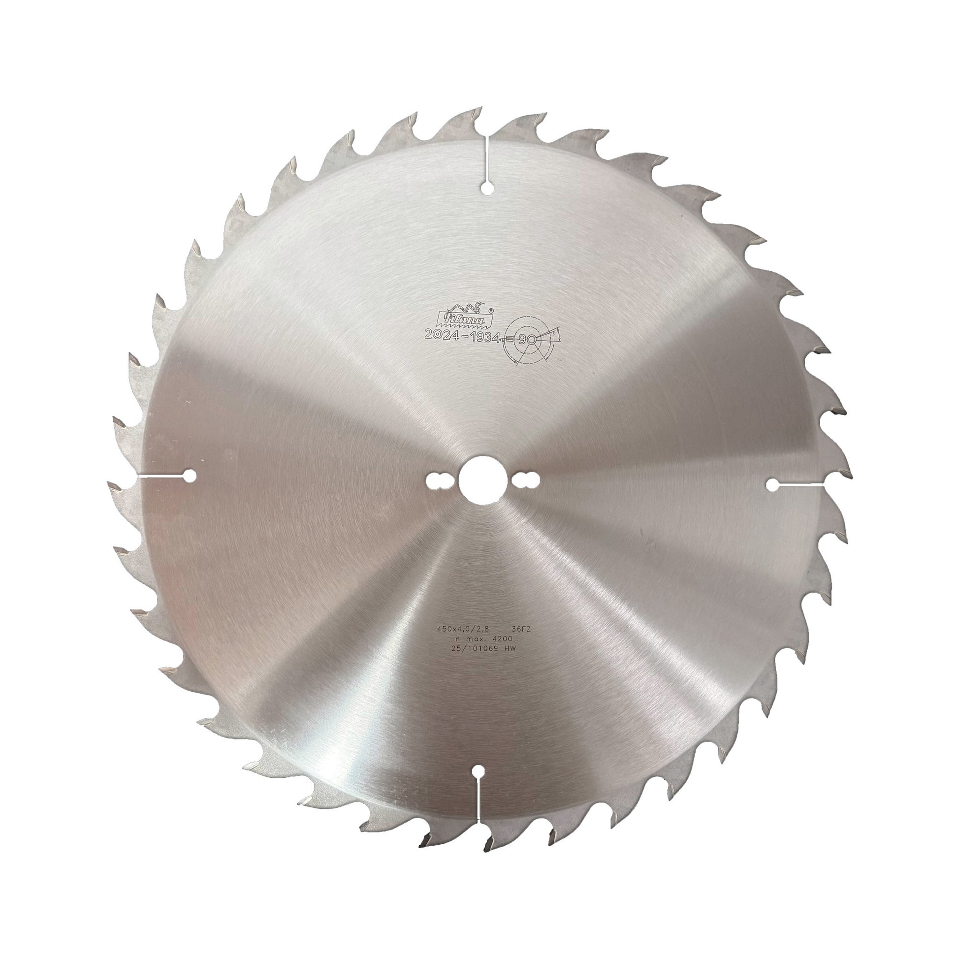 Panza circular de spintecat pilana 450x4.0/2.8x30 - 36 FZ