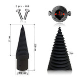With Spiral Log Splitter, Auger Type | Ø60 mm - Ø100 mm | Heat Treated