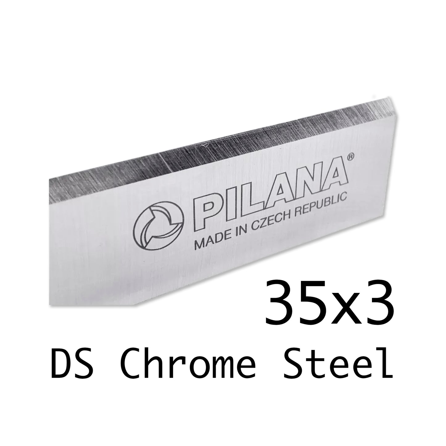 Cuțit Rindeluire Pilana DS | 35 x 3 mm – Pentru Lemn de Esență Moale și Semitare