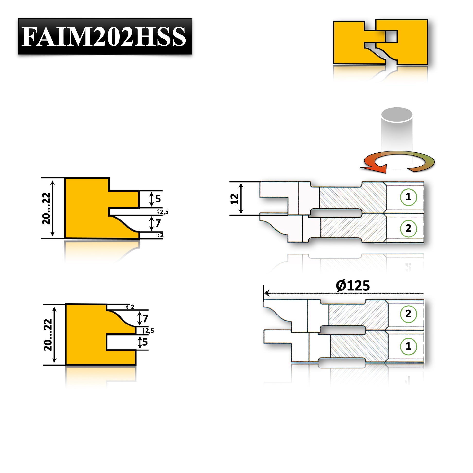 Set freze pentru mobilier lemn masiv, îmbinări precise 20–22 mm
