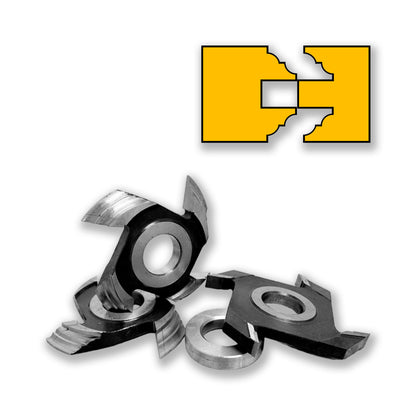 Набір різців для міжкімнатних дверей, зенковка 40 мм - N12 HSS Premium