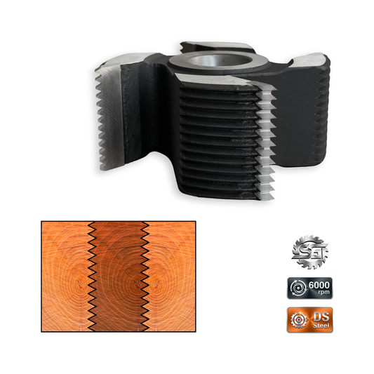 Freza reglabila pentru imbinare lemn lamelar latitudinal 50-120 mm Solgrat C04 DS Steel