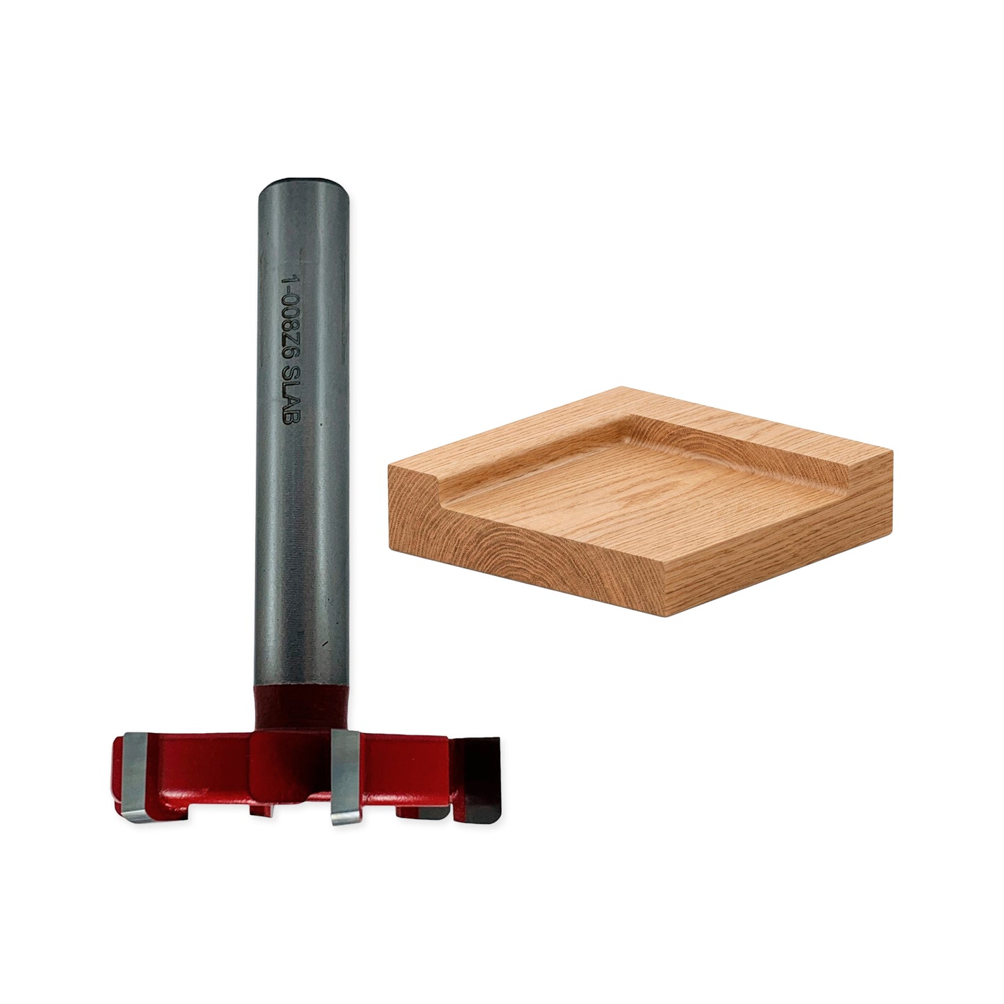 Professional "Slab" Router Bit for Surfacing and Flattening Countertops – D50mm x S8mm (LC10mm)