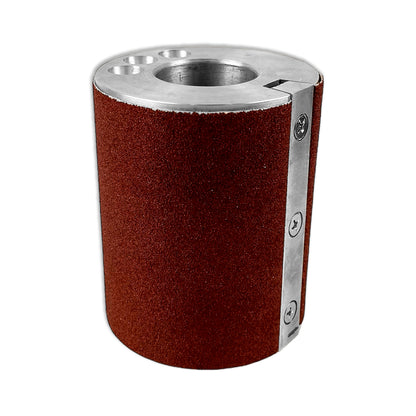 Cylindrical Sanding Drum Ø90 x 120 mm, Aluminum – Wedge System
