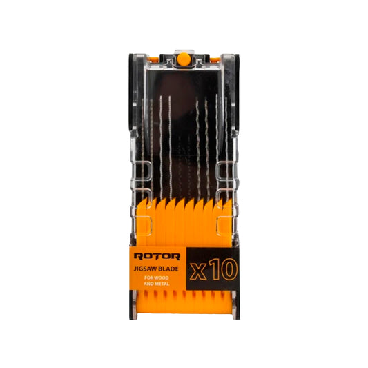 Trusă 10 Lame Fierăstrău Pendular Lemn / Metal – ROTOR RTS2 | Selecție Specializată