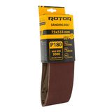 Bandă abrazivă ROTOR 75×533 mm P180 – set 5 buc
