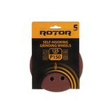Disc abraziv velcro ROTOR Ø125 mm P150 – set 5 buc