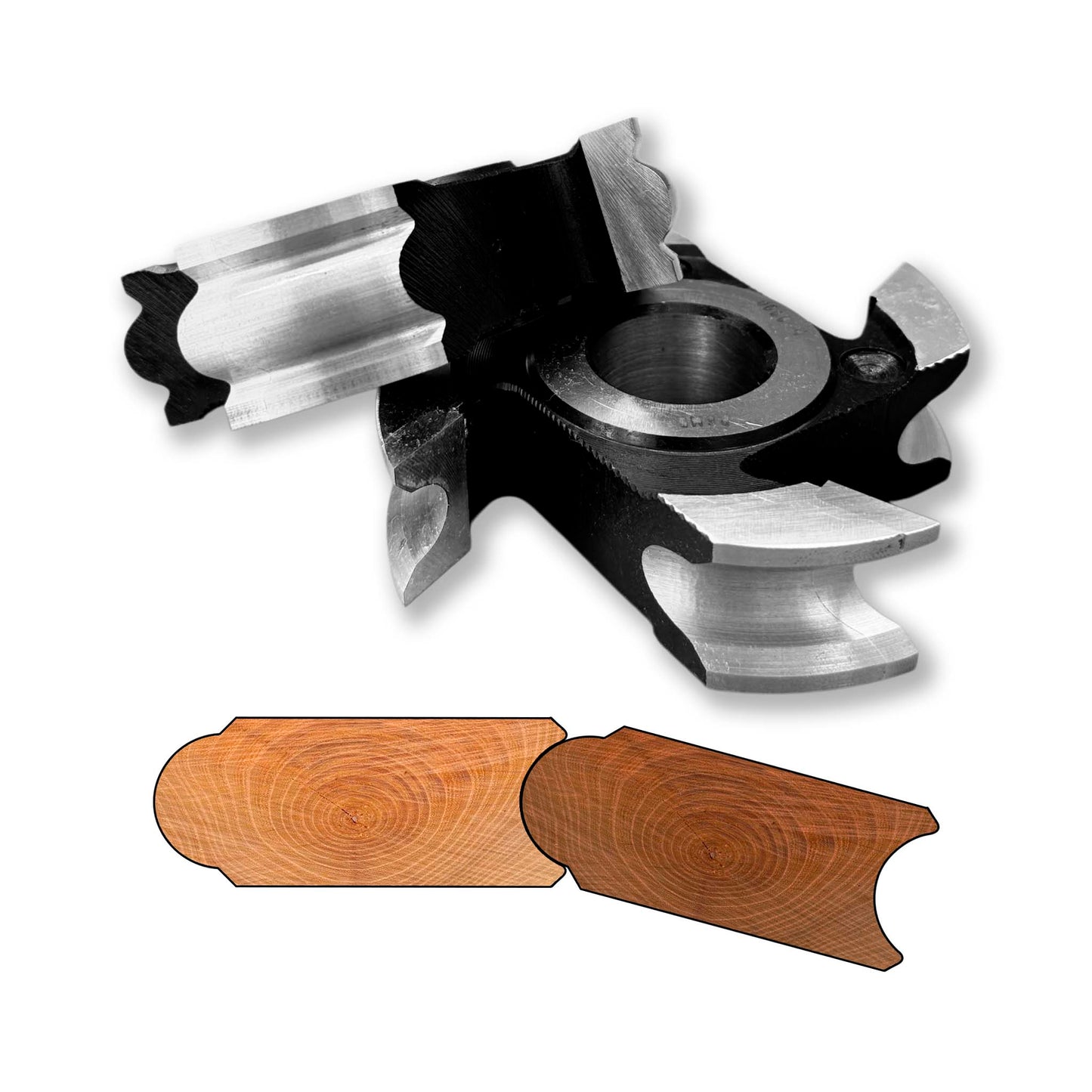 Freze HSS pentru ciubăr, prelucrare lemn curbat 16–22 mm, tăieturi precise