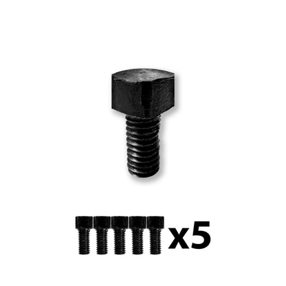 Șurub cu cap pătrat M6, lungime totală 18 mm, utilizat pentru fixarea penei cuțitelor la abric. Construit din oțel durabil, oferă prindere precisă și sigură în aplicații de tâmplărie.